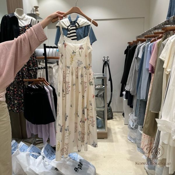 Su98 夏裝 夏日花花洋裝 