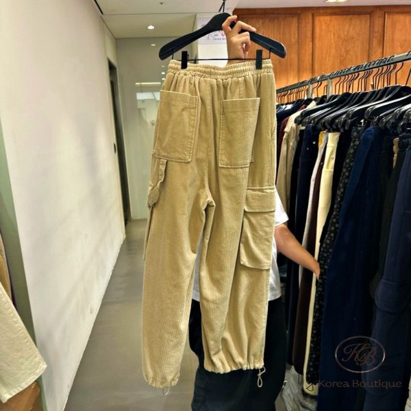 Fw386 秋季 燈芯絨工作褲 