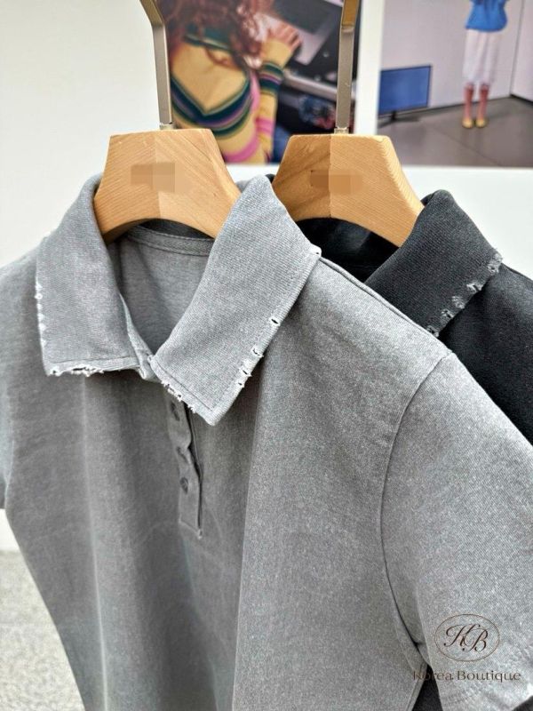 SS199 春季  版型好好看的polo衫 