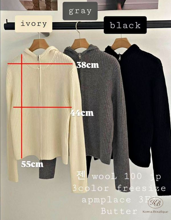 FWKR92 冬季 扛條連帽外套 