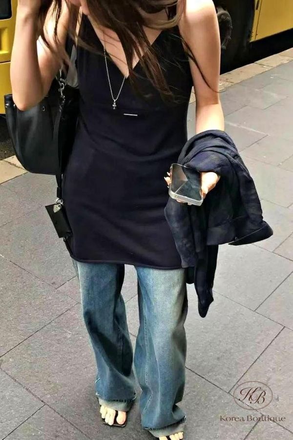 SS247 春季 時髦V領短洋裝 