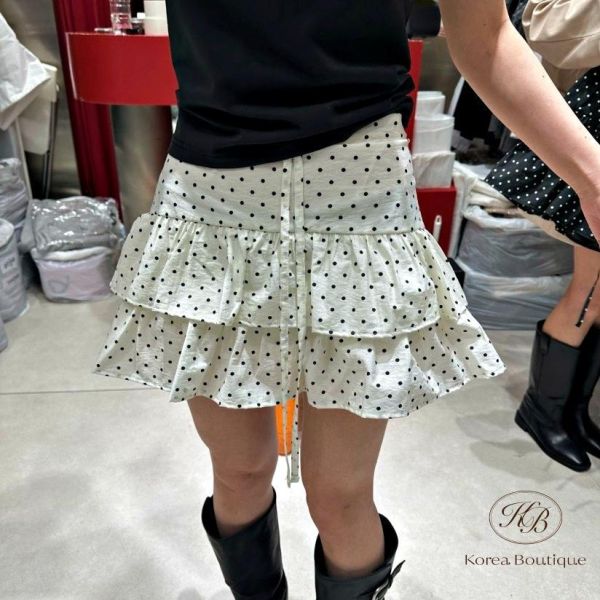 SS298 春季 點點蛋糕褲裙 