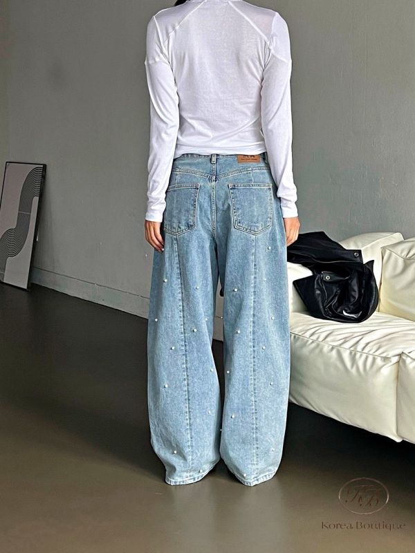 Fw342 秋季 珍珠繭型褲 