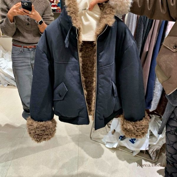 FWKR109 冬季 兩面雙面絨面外套 