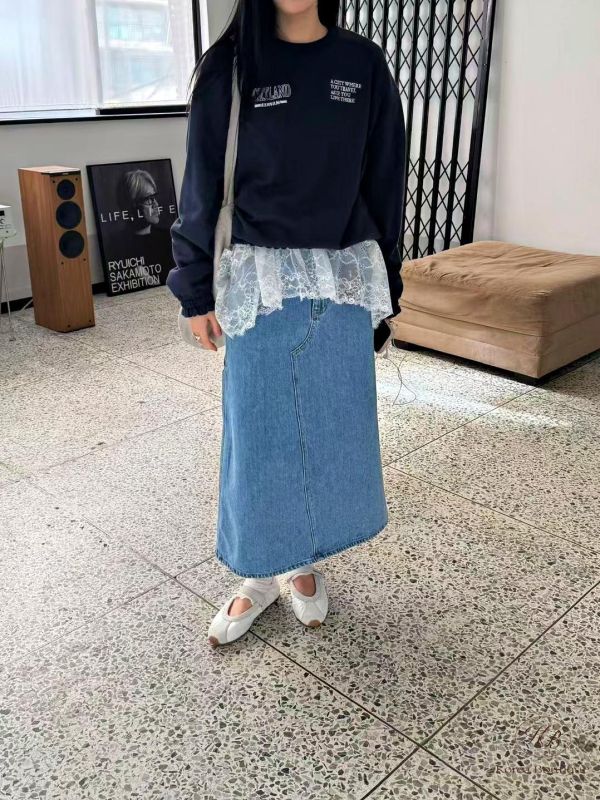 SS112 春季 造型字母束口衛衣 