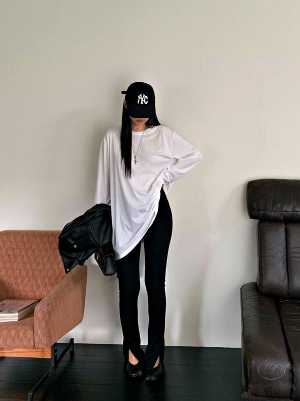 Fw496 冬季 長版棉上衣 