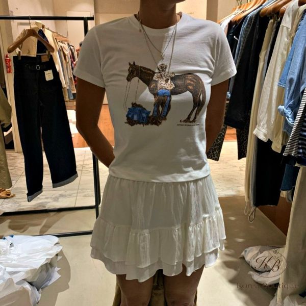Fw204 秋季 馬兒帥性tee 
