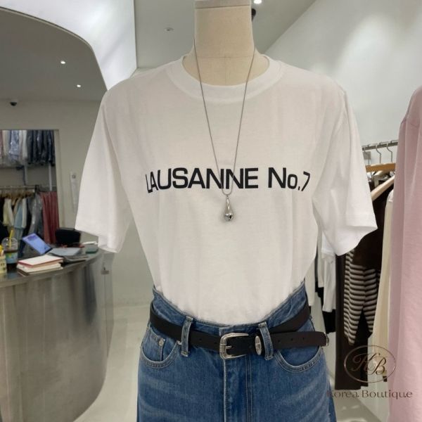 Fw61 秋季 英文字母tee 
