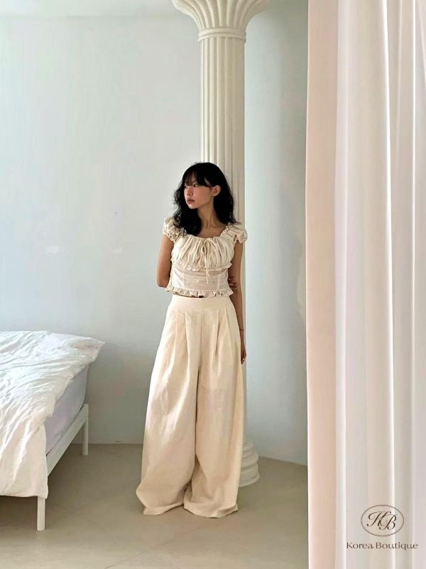 SS316 春季 亞麻浪漫套裝 均碼 