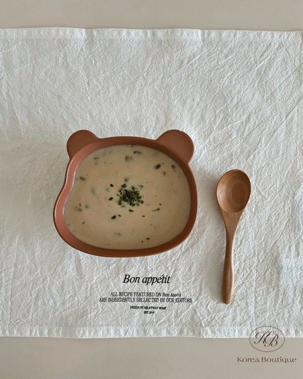 Fw139 韓國 熊熊 造型 超可愛 陶瓷碗盤   飯碗/湯碗/點心盤/蛋糕盤 