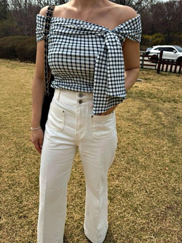 SS356 春季 蝴蝶結造型上衣 