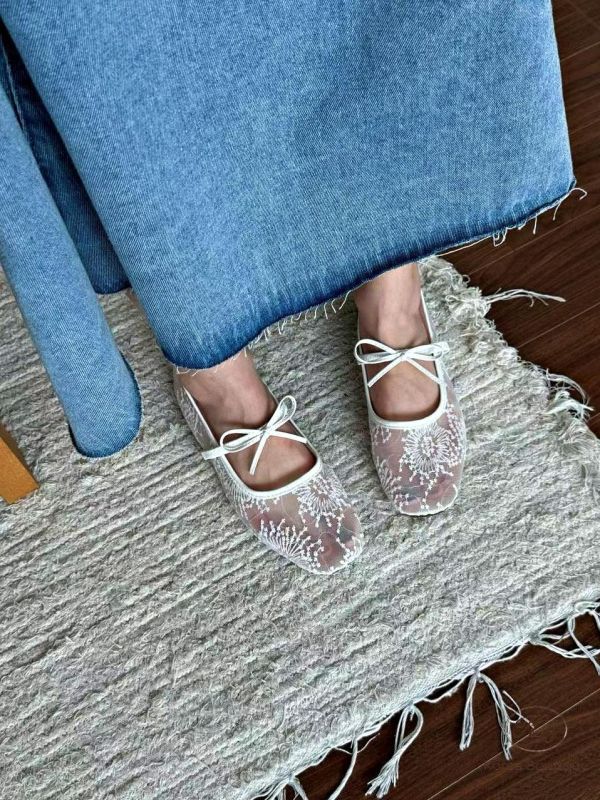 SS139 春季 透露蕾絲娃娃鞋 