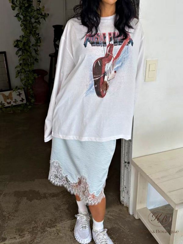 FWKR115 冬季 閃電吉他tee 