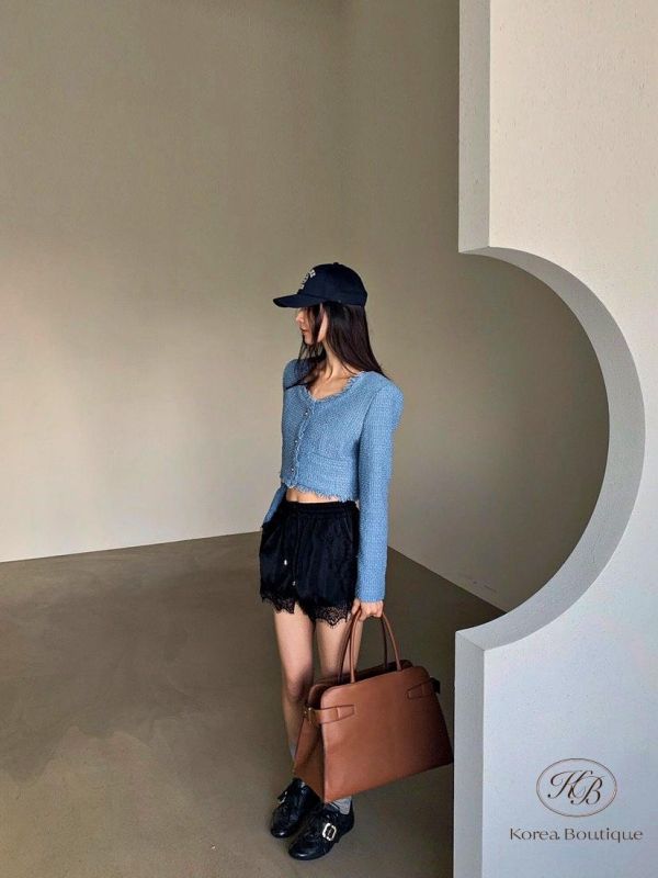 SS237 春季 自留蕾絲短褲 