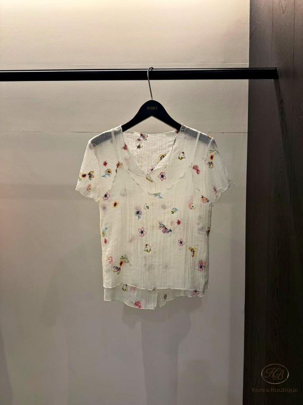 SS377 春季 細節好多的細肩帶上衣 