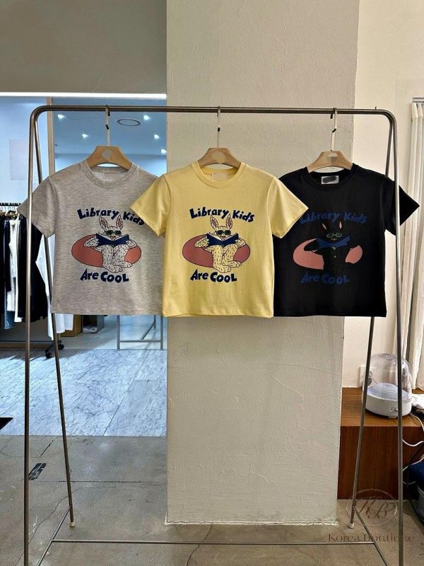 SS420 春季 圖書館兔兔tee 