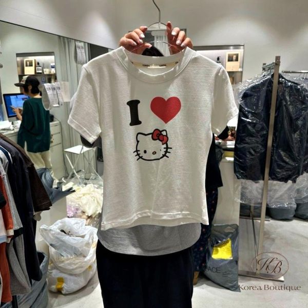 SS229 春季 我愛kitty tee 