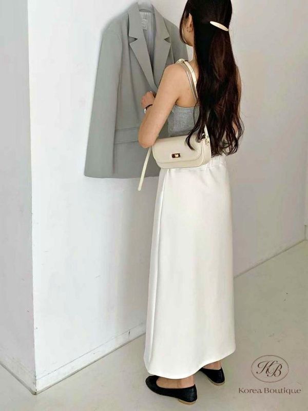 SS287 春季 孕婦也友善的半身裙 