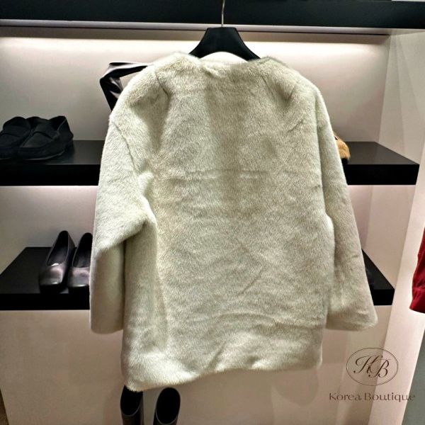 Fw453 冬季 皮草大衣外套 