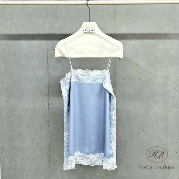 SS135 春季 細節很美的設計家蕾絲長版上衣 也可當洋裝 