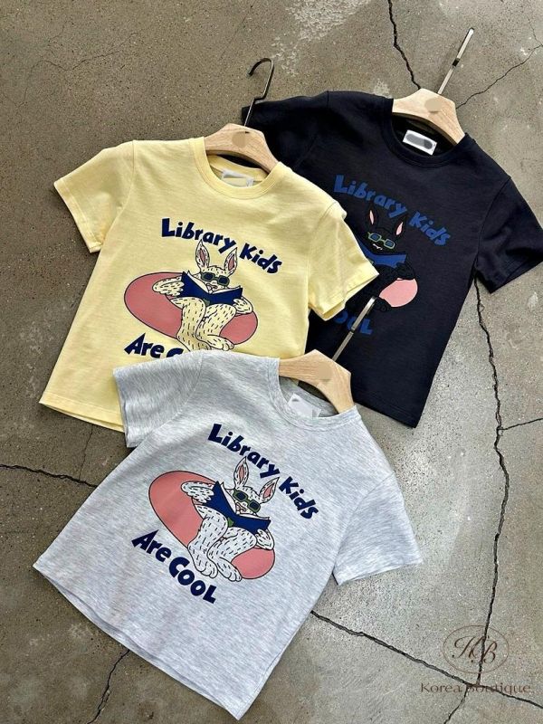 SS420 春季 圖書館兔兔tee 