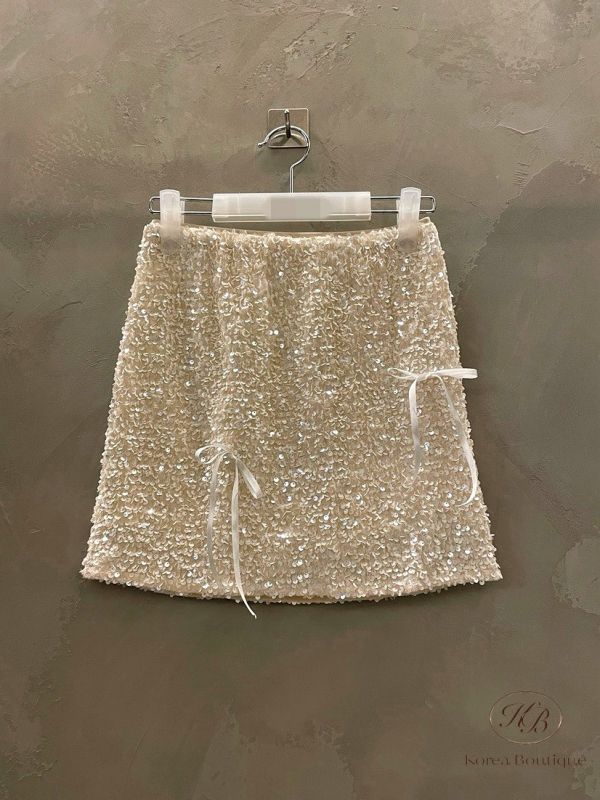 FWKR59 冬季 好美的亮片褲裙 