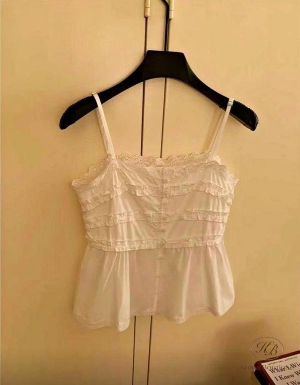 SS342 春季 花邊吊帶背心 