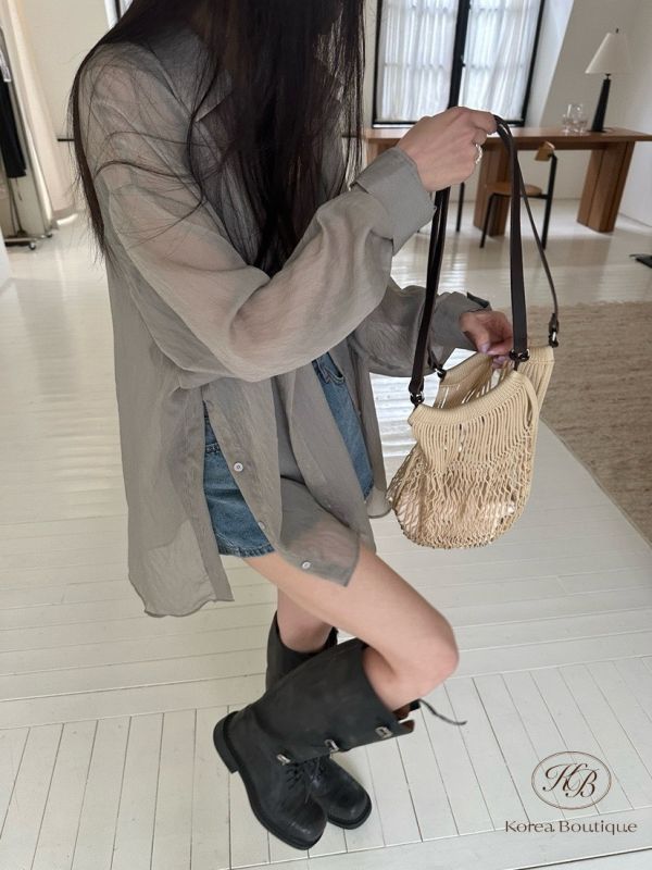 Sv37 夏裝 兩件質感襯衫 