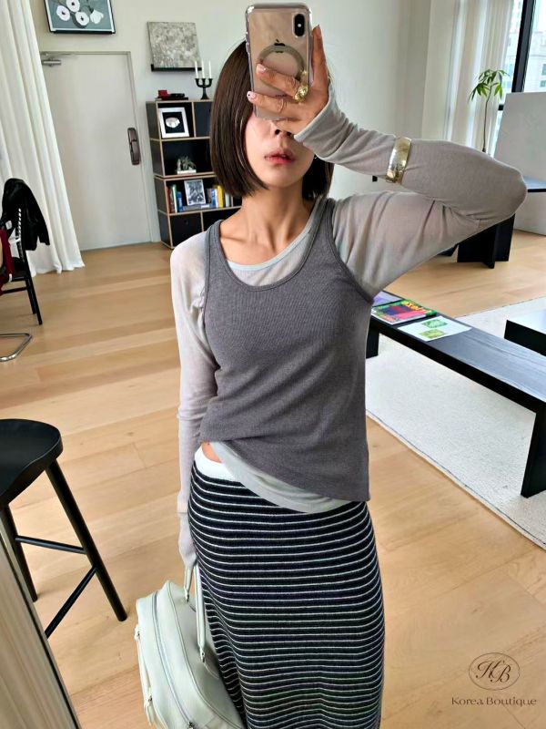 Fw242 秋季 背心可單穿 內搭 