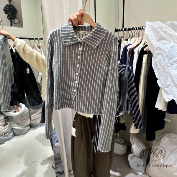 SS12 春季 條紋修身上衣 