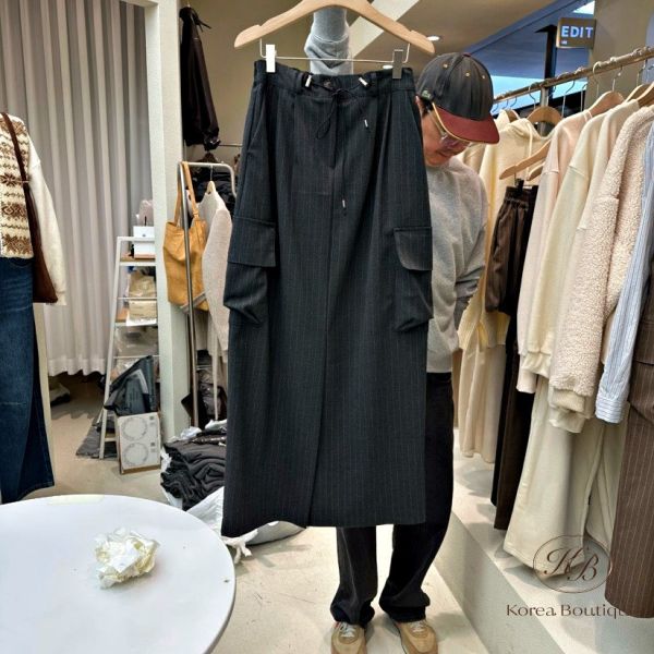 FWKR07 冬季 質感很好的半身裙 