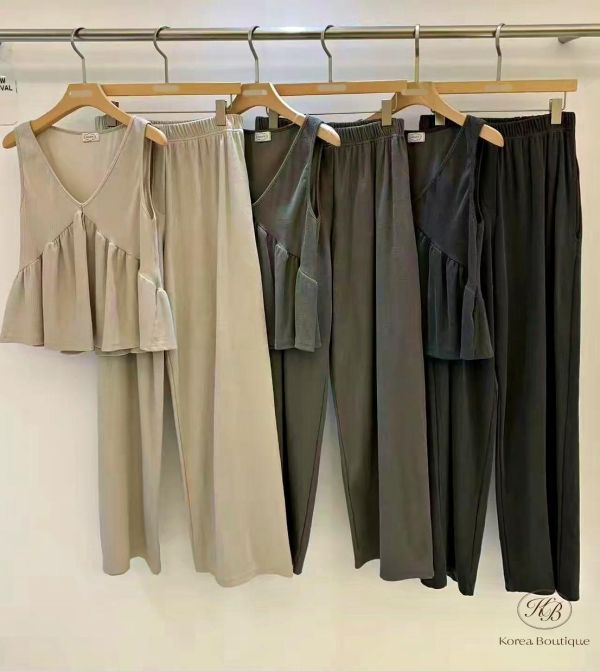 SS442 春季 簡約休閒褲裝 