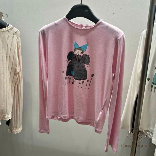 FW2694 秋季 可愛小女孩上衣 