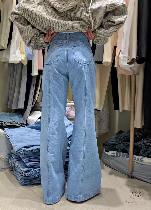 SS145 春季 腰部以下都是腿的牛仔褲 