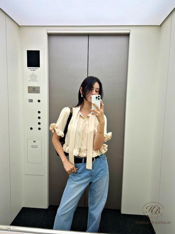 SS182 春季 好美的波浪襯衫 