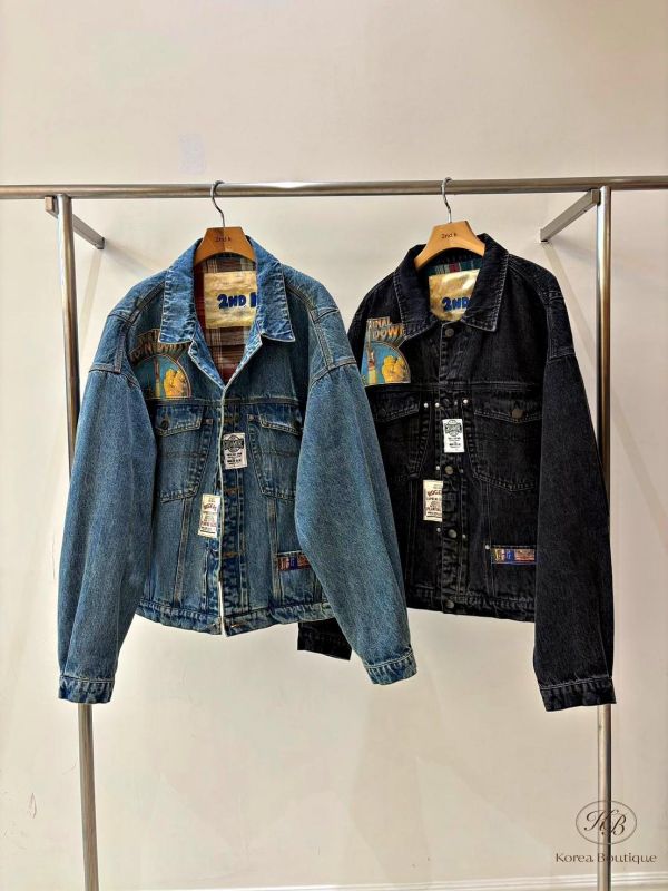 FW2702 秋季 童趣感牛仔外套 