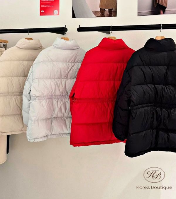 FWKR80 冬季 附上圍巾的羽絨外套 