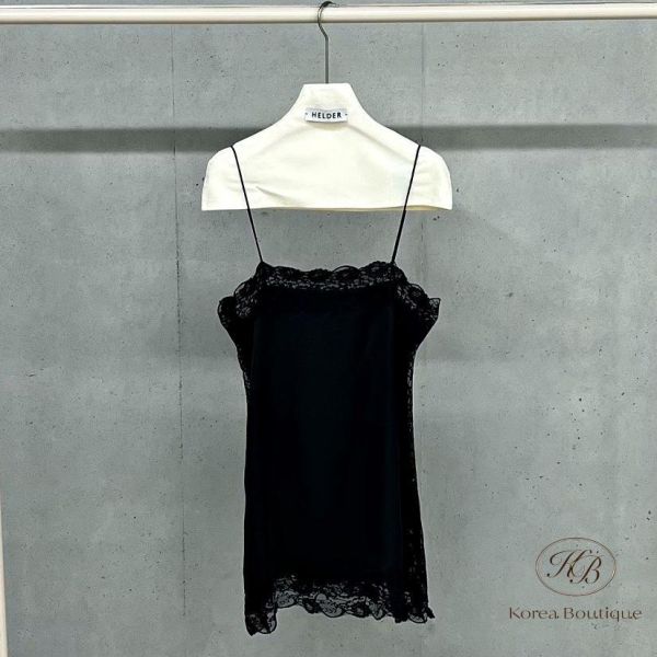 SS135 春季 細節很美的設計家蕾絲長版上衣 也可當洋裝 