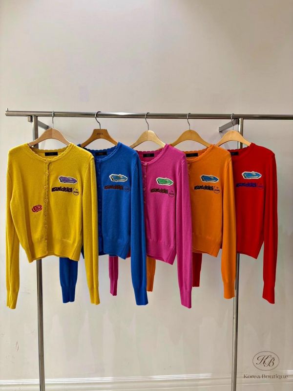 FW2628 秋季 童趣刺繡開襟外套 