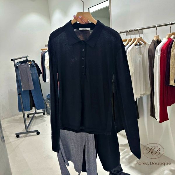 Fw214 秋季 彈性polo衫 