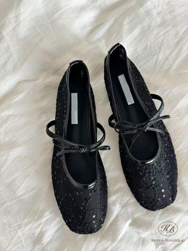 SS139 春季 透露蕾絲娃娃鞋 