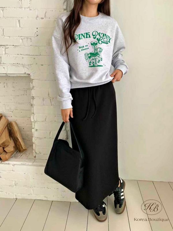 SS287 春季 孕婦也友善的半身裙 