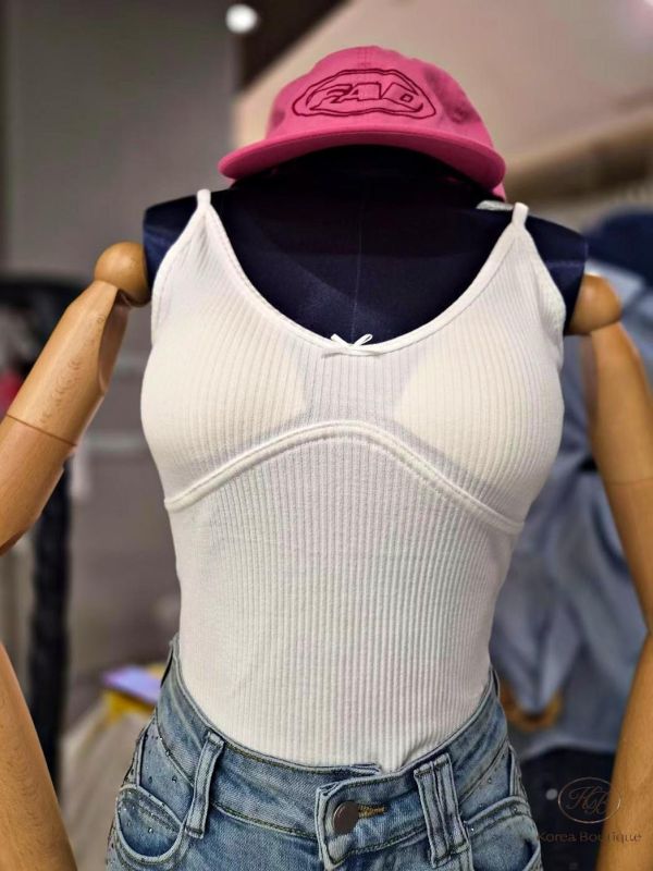 SS449 春季 蝴蝶結bra top 