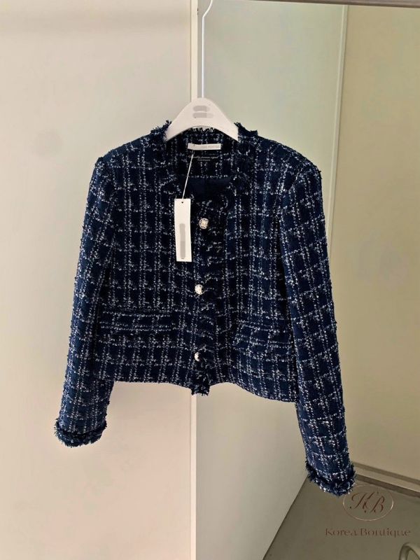 Fw309 秋季 顏色很美小香外套 