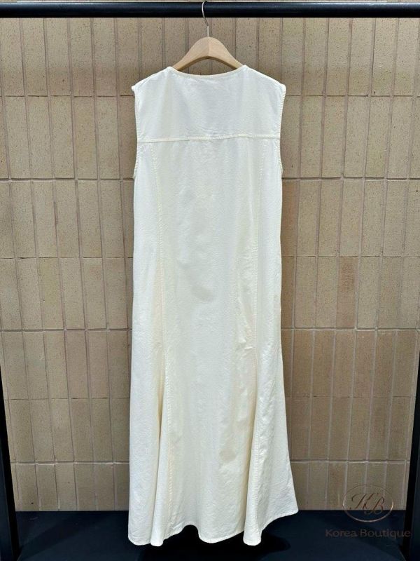 SS362 春季 很美的v領皺摺洋裝 