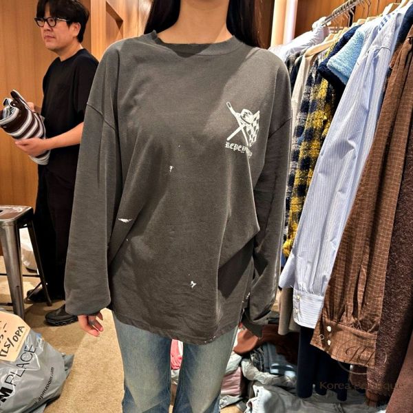 Fw198 秋季 正反都好好看的水洗長版上衣 