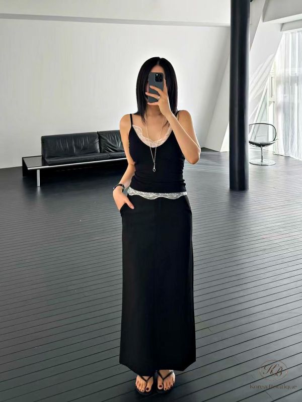 SS105 春季 蕾絲內搭上衣 