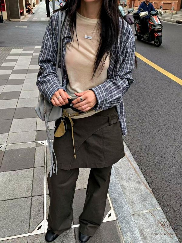 FW2605 秋季 格紋質感襯衫 