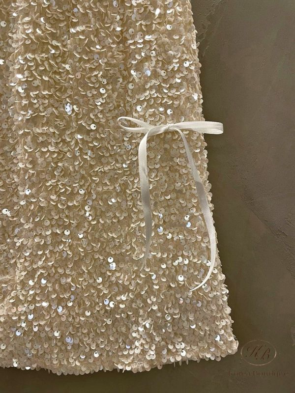 FWKR59 冬季 好美的亮片褲裙 