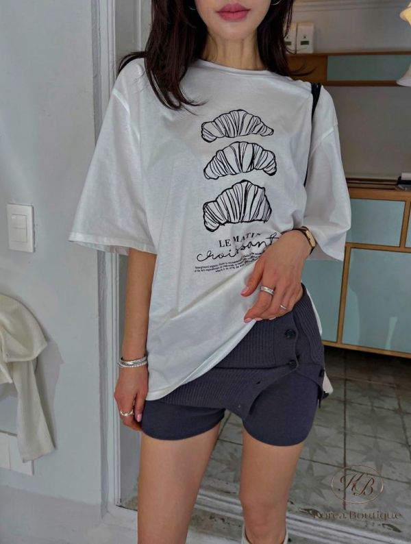 SS88 春季 超可愛可頌tee 